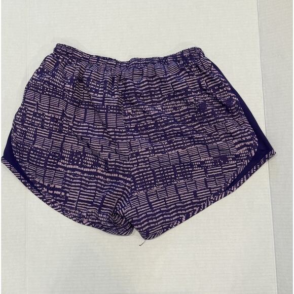 Nike Dri-FIT Running Shorts Women M Purple Abstract Print Lightweight - Picture 5 of 5